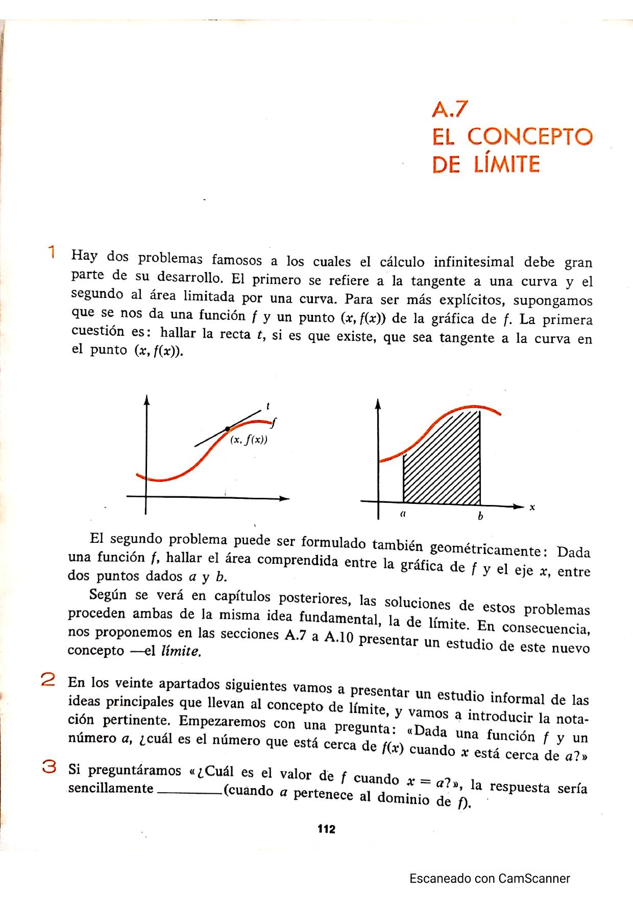Conceptualización sobre el límite