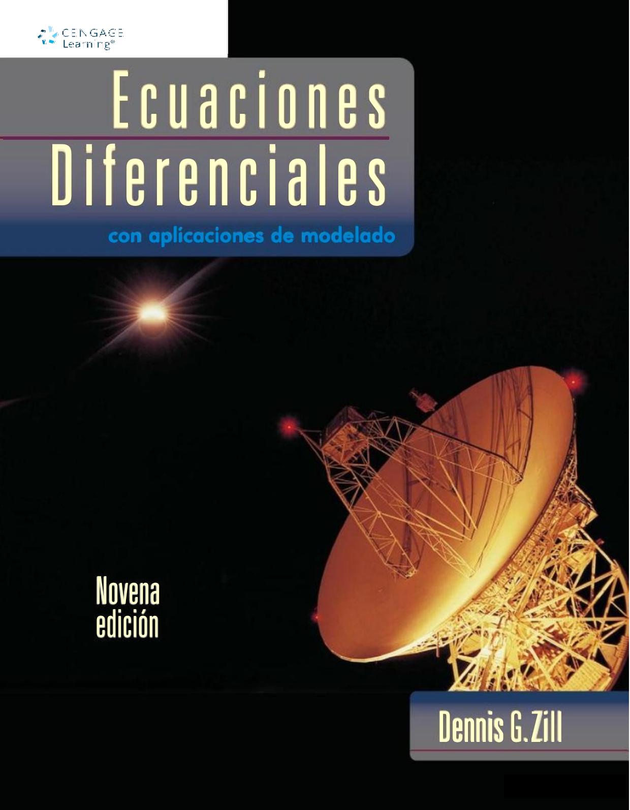 Ecuaciones Diferenciales con Aplicaciones de Modelado