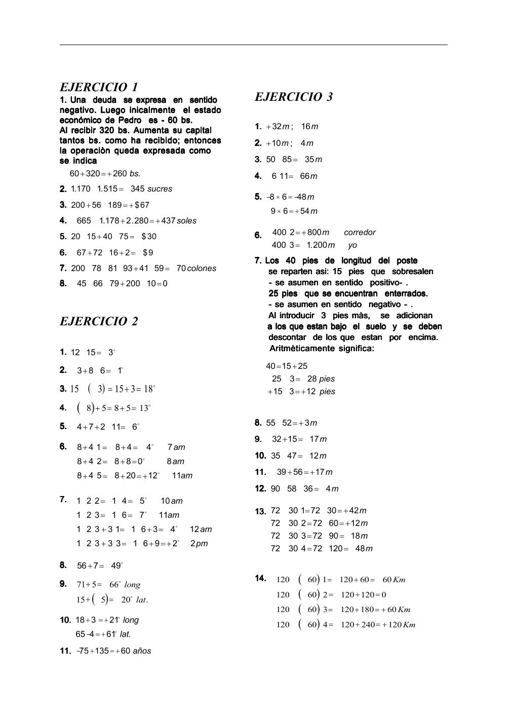 Álgebra Solucionario