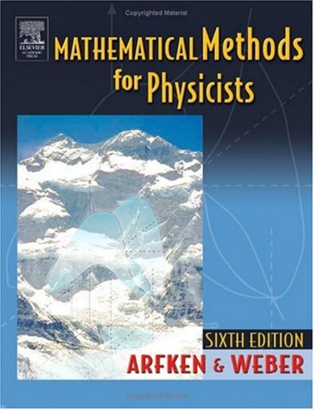 Mathematical Methods For Physicists
