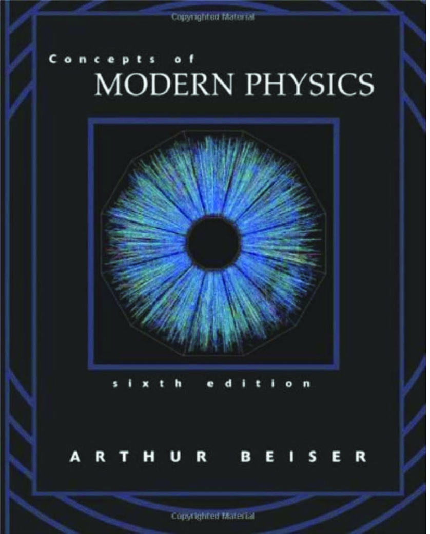 Concepts of Modern Physics