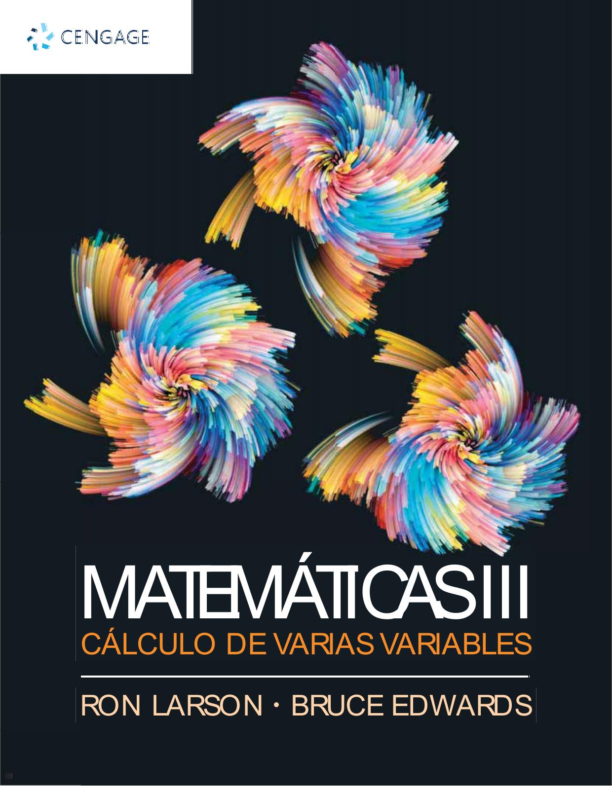 Matemáticas III Cálculo de Varias Variables