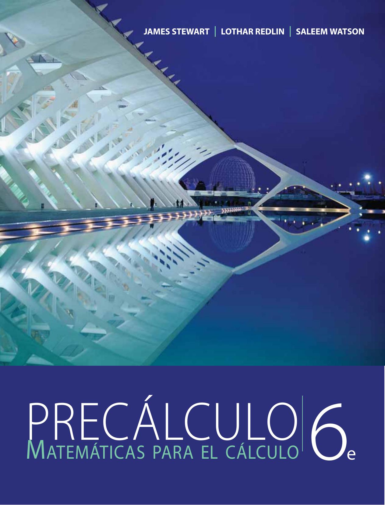 Precálculo, Matemáticas para el Cálculo