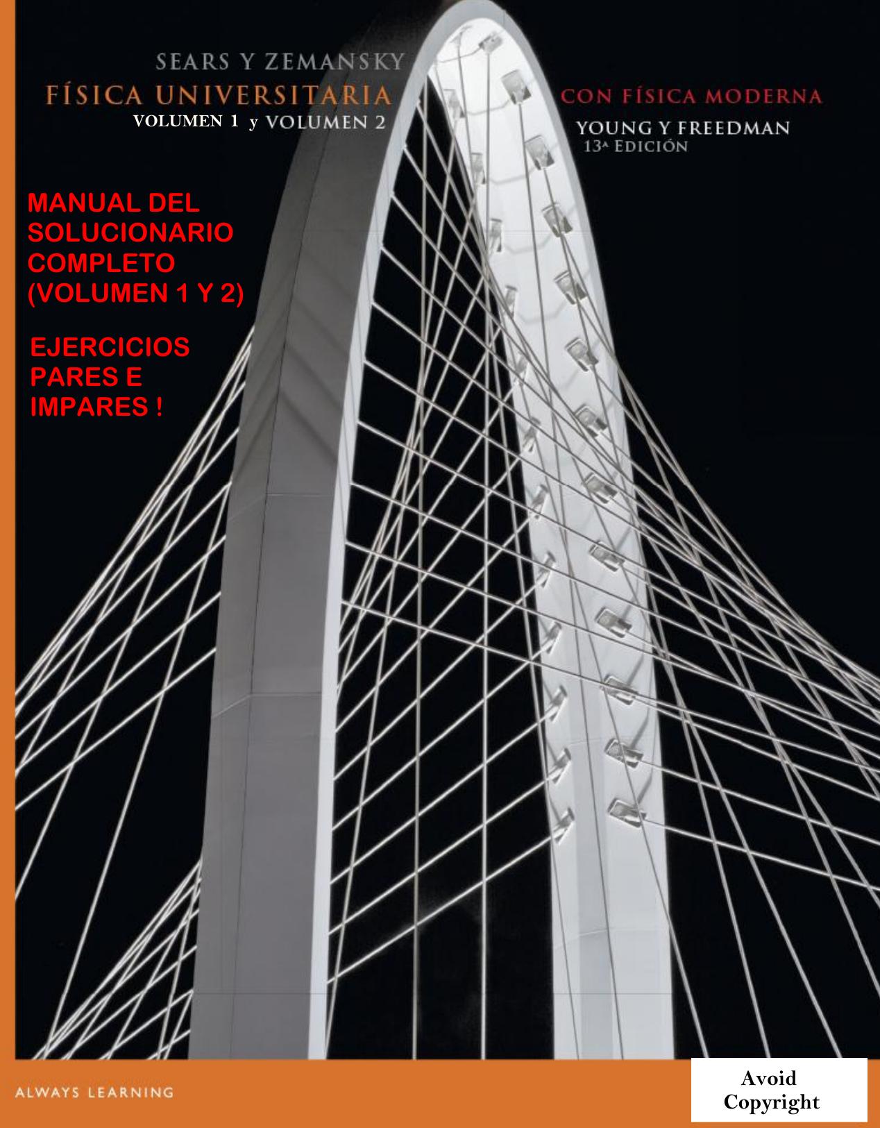 Física Universitaria Vol.1&2 Solucionario
