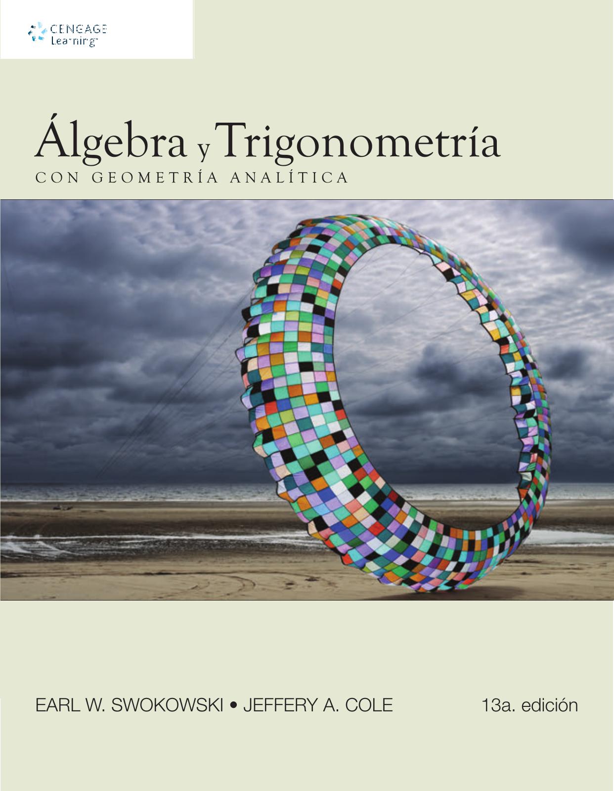 Álgebra y Trigonometría con Geometíia Analítica